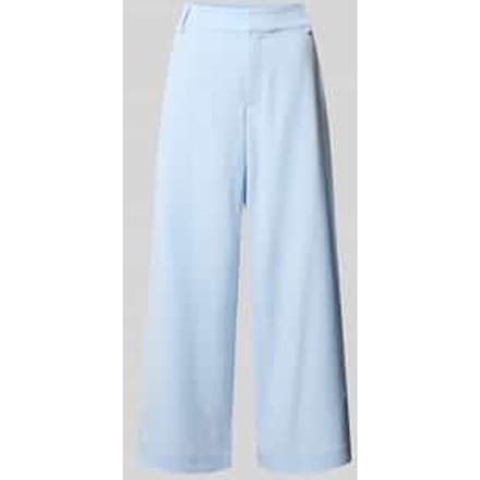 Wide leg broek met viscose model 'Hace'
