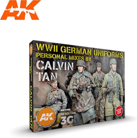 AK Interactive AK11759 Calvin Tan Personal Mixes Signature Set 3rd Generation – 18 Acrylverven