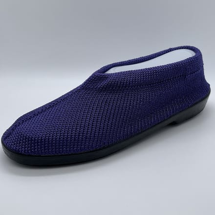 Gebreide Portugese Schoen - Royal Amethyst Paars - Maat 36 - Instappers - Pantoffel