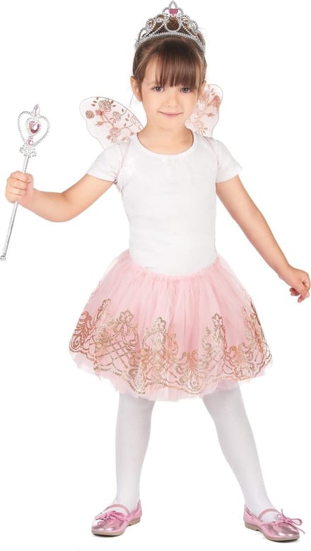 Great Pretenders Roos Gouden Tutu met Vleugels (4-6 jaar)