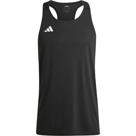 adidas Adizero Essential Tanktop Heren-Zwart