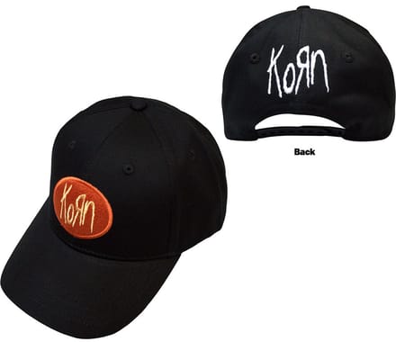 Korn - Oval Logo Baseball pet - Zwart