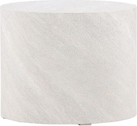 York salontafel Ø50 cm grijs.