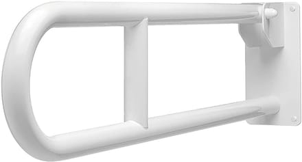 Toilet beugel - Wandsteun - Veilig zitten - Opklapbaar ontwerp - 80 cm lengte