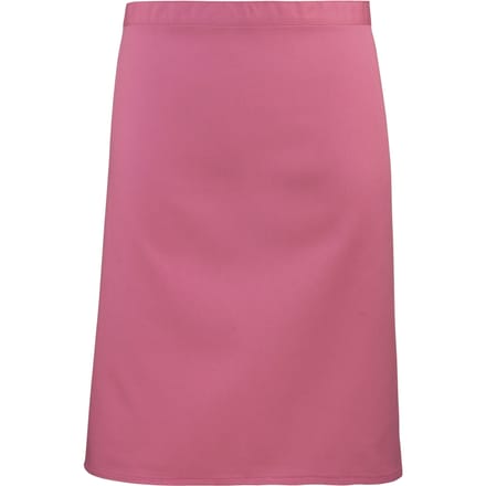 Premier Dames/Dames Mid-Length Apron (Pakket van 2) (Fuchsia)