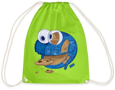 Sesamstraat Koekiemonster Machine Gymtas