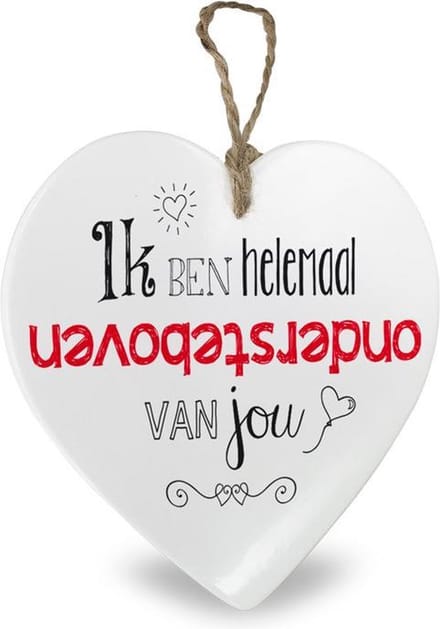 Hartje voor jou "Ondersteboven"