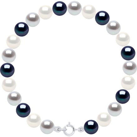 Armband van Echte Cultiveerde Zoetwaterparels Rond 6-7 mm