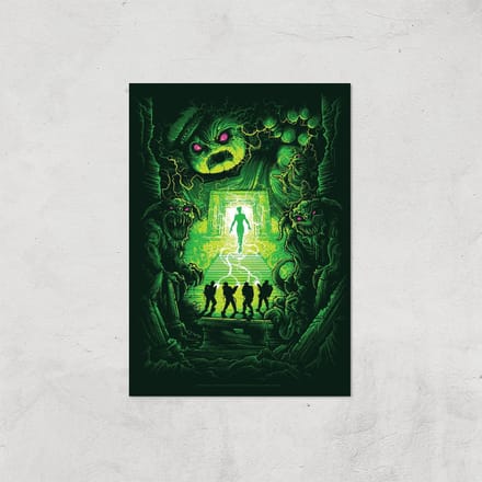 Ghostbusters Dan Mumford Giclee Art Print - A4 - Print Only