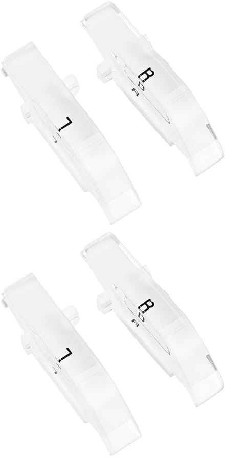 Dailygoody - L R Trigger Knoppen - Slijtvast en Comfortabel - Wit