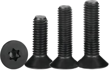 Qrity M3 x 20mm Torx Platte Hoofd Schroeven - 50 Stuks Carbon Staal