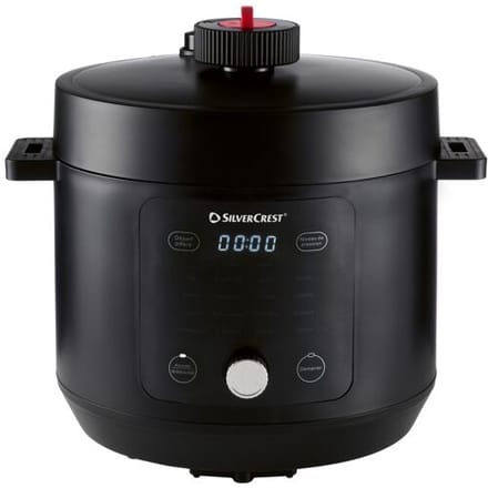 SILVERCREST Elektrische snelkookpan 1000 W - 4 L - 16 programma's