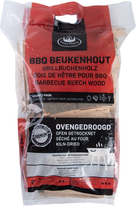 Ovengedroogd beukenhout voor de BBQ - Haardvuur accessoires - Hout - Bruin