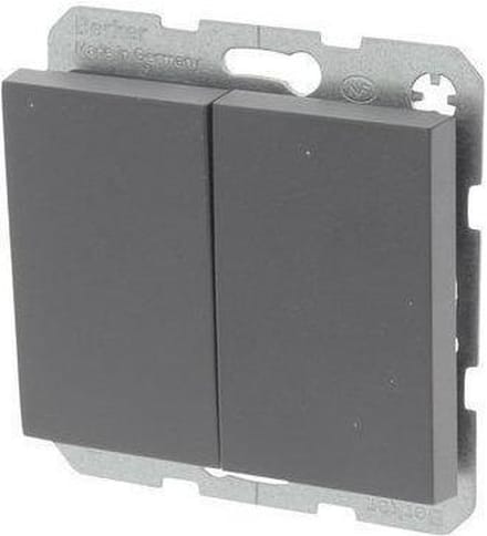 Berker K1 Inbouw Schakelaar Serie Antraciet