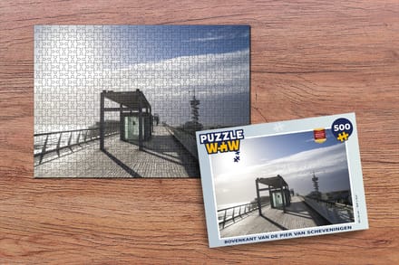 Puzzel Bovenkant van de Pier van Scheveningen - Legpuzzel - Puzzel 500 stukjes