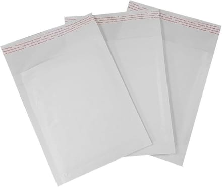 Bubble gewatteerde envelop - wit - 90 x 145 mm (pak van 600)
