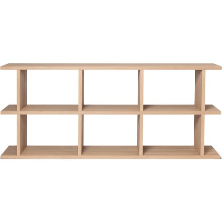 Ferm Living Kona boekenplank - natural - 3 x 2