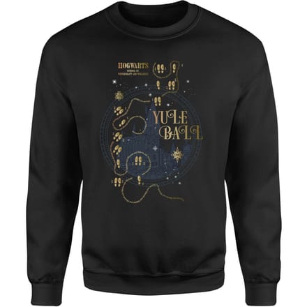 Harry Potter Hogwarts Yule Ball Sweatshirt - Black - M