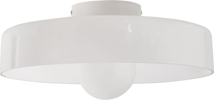 LUGUSE - Plafondlamp - Wit - Glas