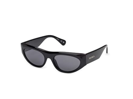 Max &co MO0147 Shiny black 53/18/140 WOMAN Zonnebrillen
