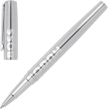 Hugo Boss - HSH2095B - Rollerballpen - zilver - Label