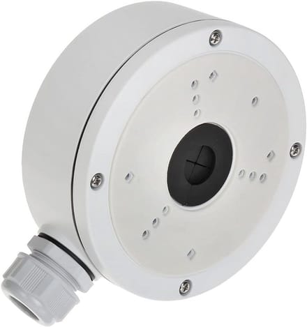 Bewakingscamera Aansluitdoos - Camera Doos - Camera Installatie - Waterdicht Aluminium - 15.8 cm - Wit