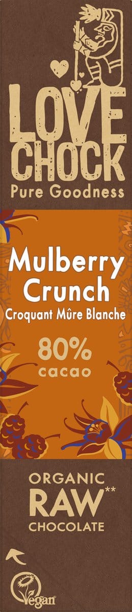 Lovechock Chocolate Bar Mulberry-Vanilla