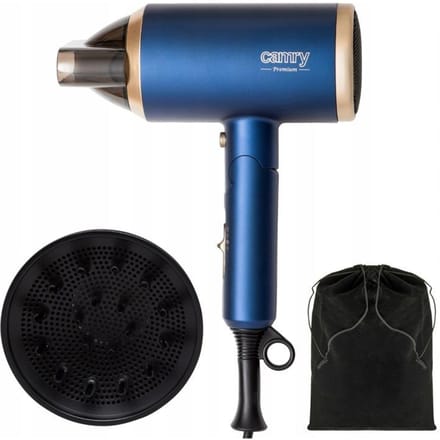 Föhn met ionisatie 2 graden blaas 2 temperaturen Koude blaasconcentrator diffuser inklapbare handgreep