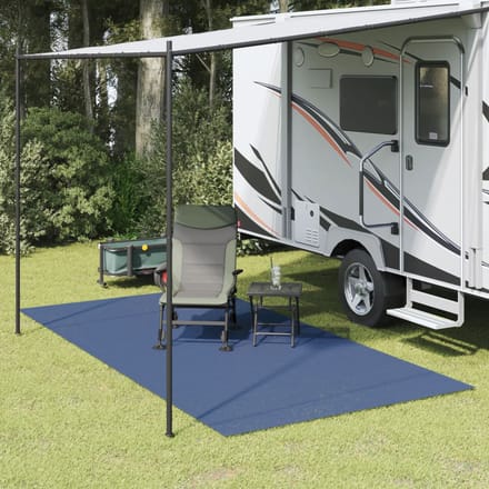 vidaXL - Tenttapijt - 4x2 - m - blauw