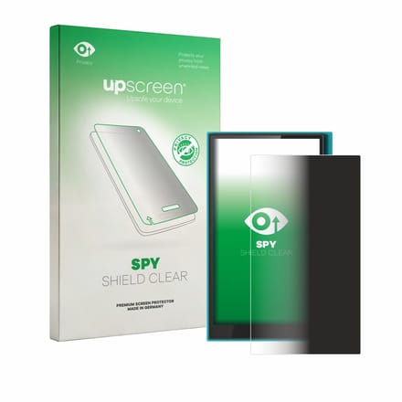 upscreen - privacy screenprotector voor Hiby Digital M500 - Folie Beschermfolie Blauwlichtfilter