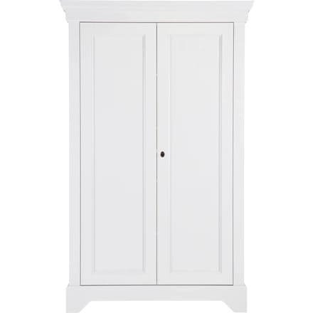 WOOOD Isabel Brocante Kast - Grenen - Wit - 191x118x47