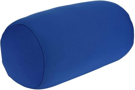 Verstelbare Neckersteun Kussen voor Thuis en Reizen - Ronde Cervicale Roller en Flexibele Bead Kussens in Blauw voor Optimale Ondersteuning