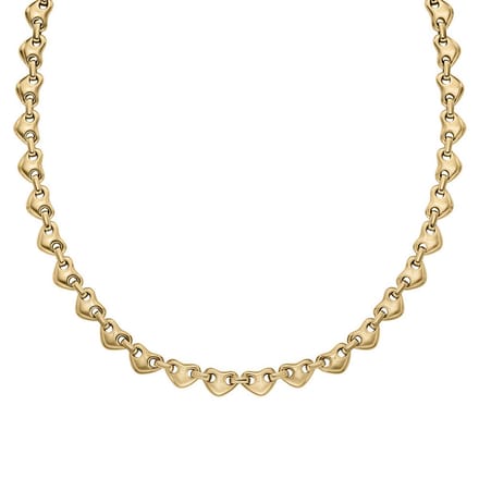 Emporio Armani EGS3330710 Dames Collier 38 cm - Goudkleurig
