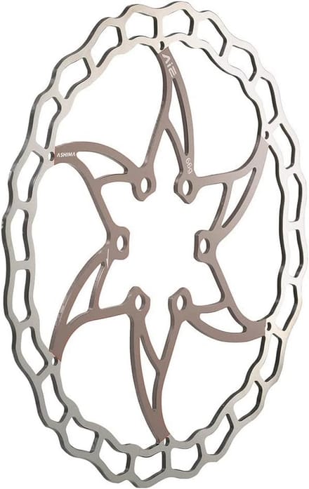 Remschijf - Fietsrem - Fietsen - Ultralicht - 140mm - Zilver