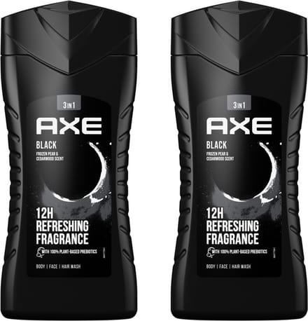 Axe Black Douchegel - DUOPAK - 2 x 250 ml