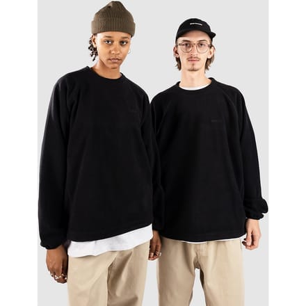 Gramicci Thermal Fleece Crew Sweater zwart