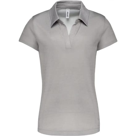 PROACT® Damessportpolo PA483 - Grey Melange - L