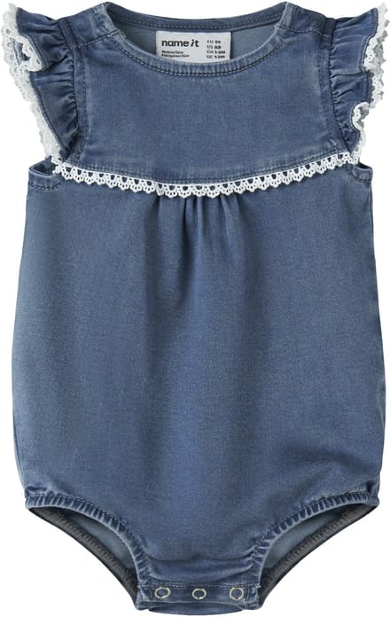 NAME IT - NBFMOLLY DNM ROMPER 4377-TO J - Baby - Bodies