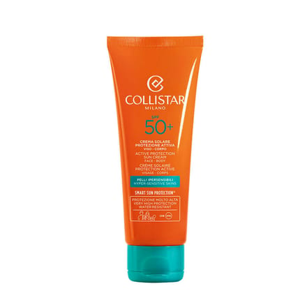 Collistar Sun Protection Active Cream SPF 50+ Bescherming tegen de zon Dames 100 ml