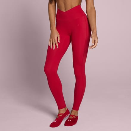 MP Dames Tempo Legging - Roze Rood - L