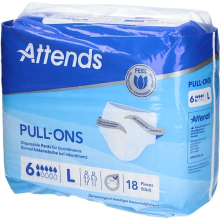 ATTENDS Pull-Ons 6 Large - 1 pak van 18 stuks