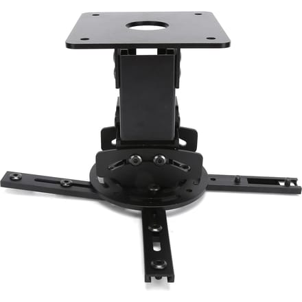 Projector Plafondbeugel Aluminiumlegering 360 graden Rotatie Beugel met 4 stuks Verstelbare Armen gray
