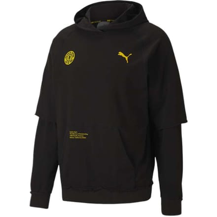 Puma x Gold's Gym Raglan Heren Zwart Hoodie
