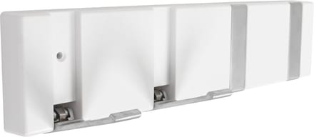 HOME It® flex kapstok met 4 haken 31,6 × 2,2 x 7,2 cm wit