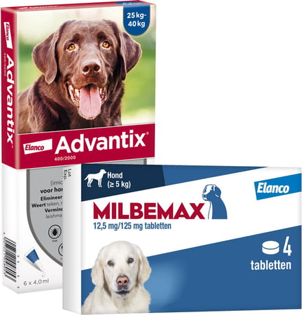 Elanco Preventiepakket Hond 25 - 40 kg