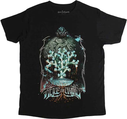 Alice In Chains - Spore Planet Heren T-shirt - L - Zwart
