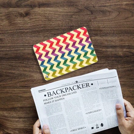 Apple iPad Mini 4 | Mini 5 (2019) Hippe Hoes Zigzag Multi Color