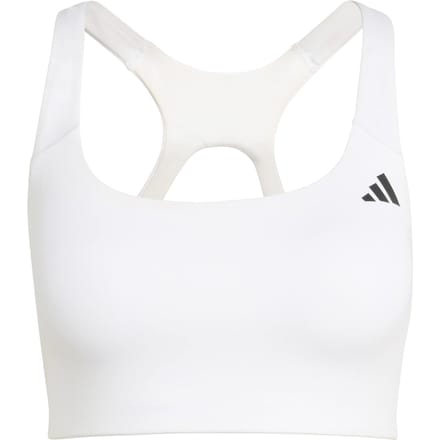 Adidas Performance Optime Workout Medium Support Beha - Dames - Wit