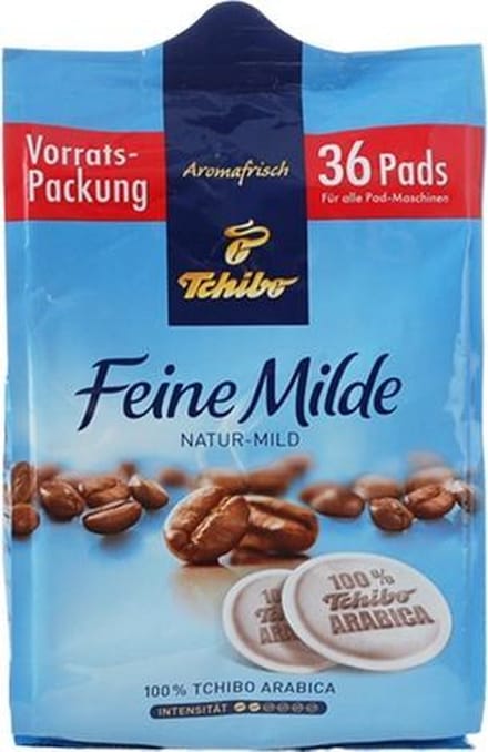 Tchibo Feine Milde Koffiepads - 36 stuks