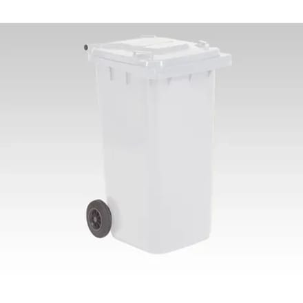 Engels Witte Afvalcontainer – 240 Liter, Hdpe Kunststof